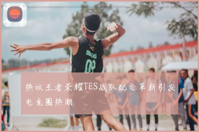 热议王者荣耀TES战队配合革新引发电竞圈热潮